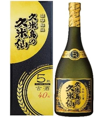 Amazon.co.jp: 久米島の久米仙 43度8年古酒 [ 焼酎 720ml ] : 食品